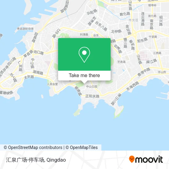 汇泉广场-停车场 map