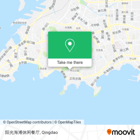 阳光海滩休闲餐厅 map