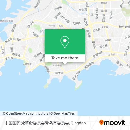 中国国民党革命委员会青岛市委员会 map