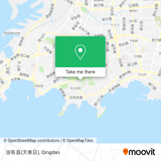 游客嘉(天泰店) map
