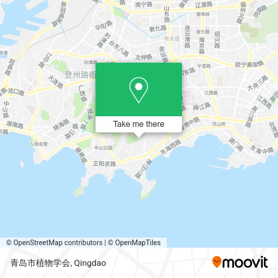 青岛市植物学会 map