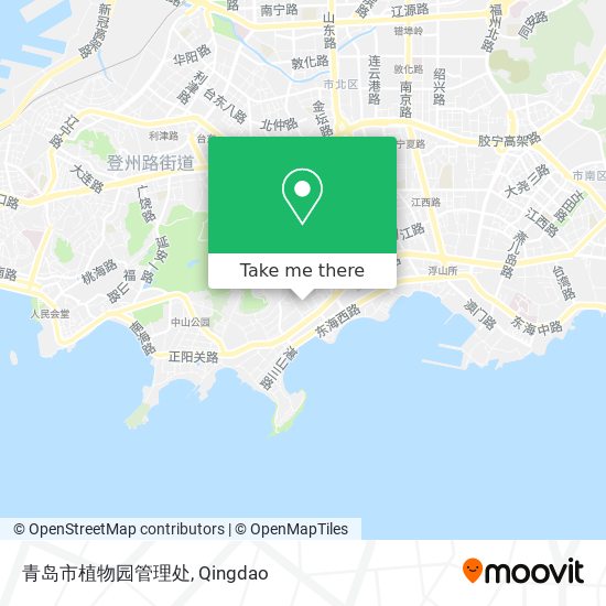 青岛市植物园管理处 map
