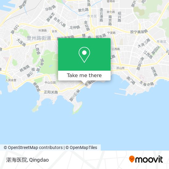 湛海医院 map