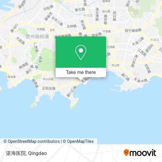湛海医院 map