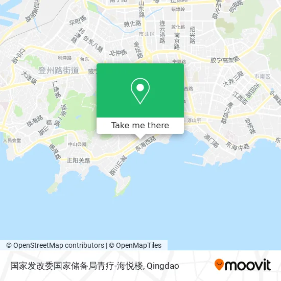 国家发改委国家储备局青疗-海悦楼 map
