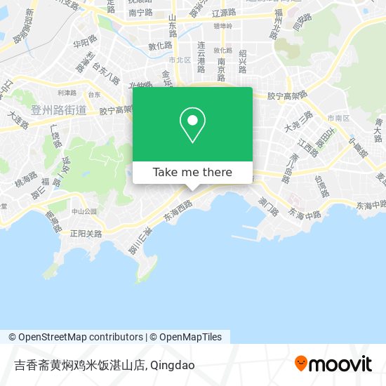 吉香斋黄焖鸡米饭湛山店 map