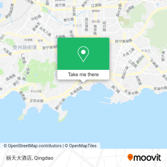 丽天大酒店 map