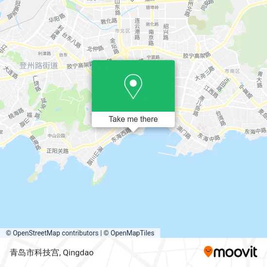 青岛市科技宫 map
