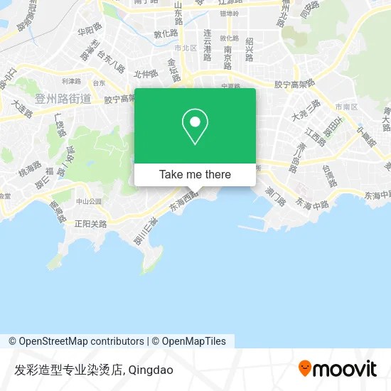 发彩造型专业染烫店 map