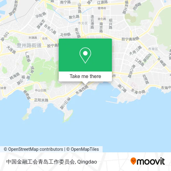 中国金融工会青岛工作委员会 map