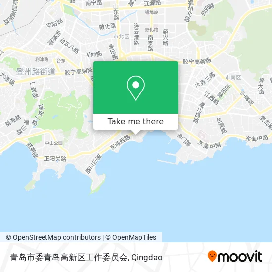 青岛市委青岛高新区工作委员会 map