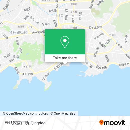 绿城深蓝广场 map