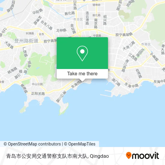 青岛市公安局交通警察支队市南大队 map