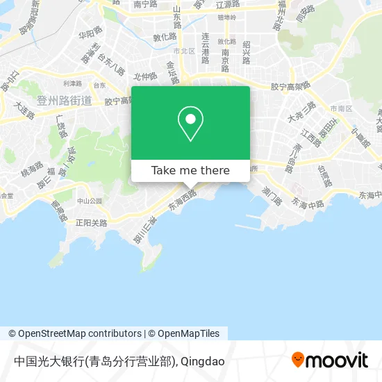 中国光大银行(青岛分行营业部) map