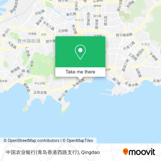 中国农业银行(青岛香港西路支行) map