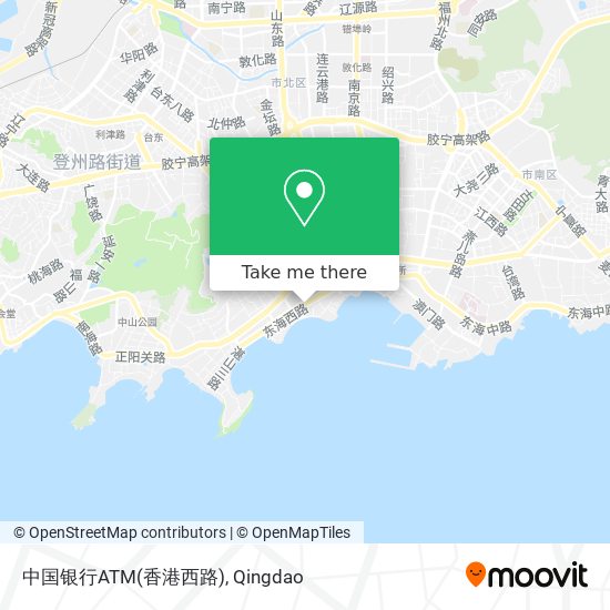 中国银行ATM(香港西路) map