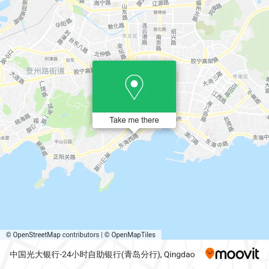 中国光大银行-24小时自助银行(青岛分行) map