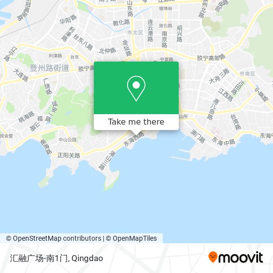 汇融广场-南1门 map