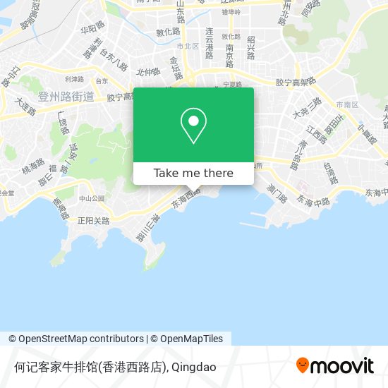何记客家牛排馆(香港西路店) map