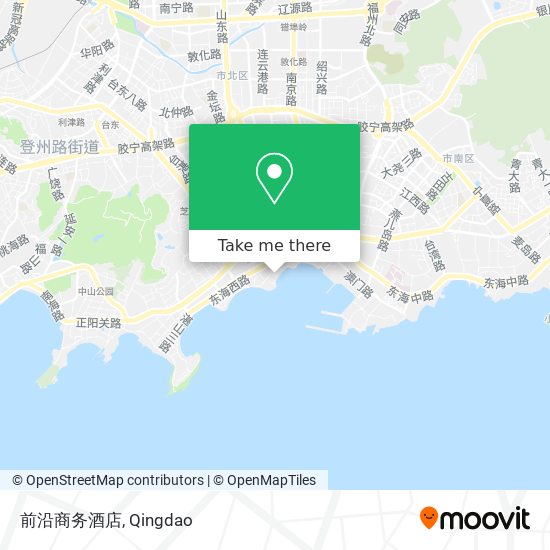 前沿商务酒店 map