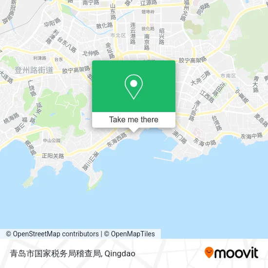 青岛市国家税务局稽查局 map