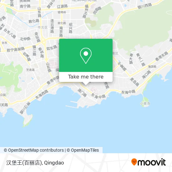 汉堡王(百丽店) map