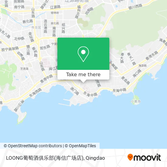 LOONG葡萄酒俱乐部(海信广场店) map