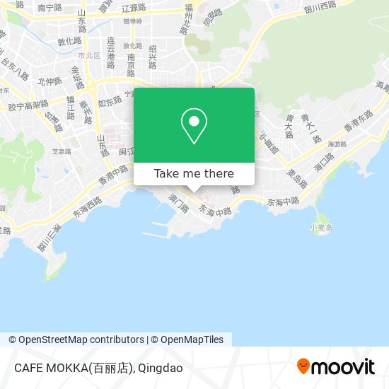 CAFE MOKKA(百丽店) map