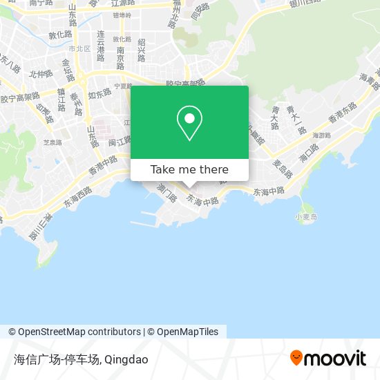 海信广场-停车场 map