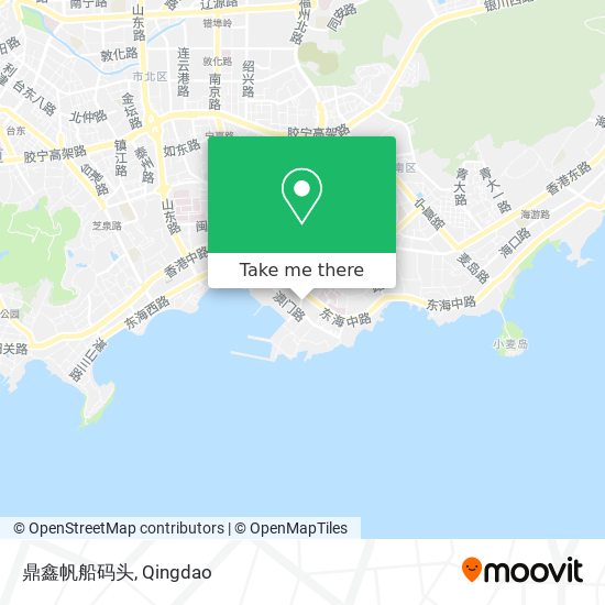 鼎鑫帆船码头 map