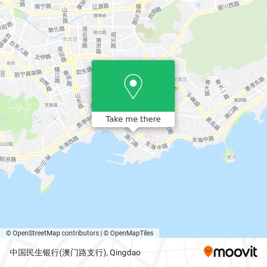 中国民生银行(澳门路支行) map