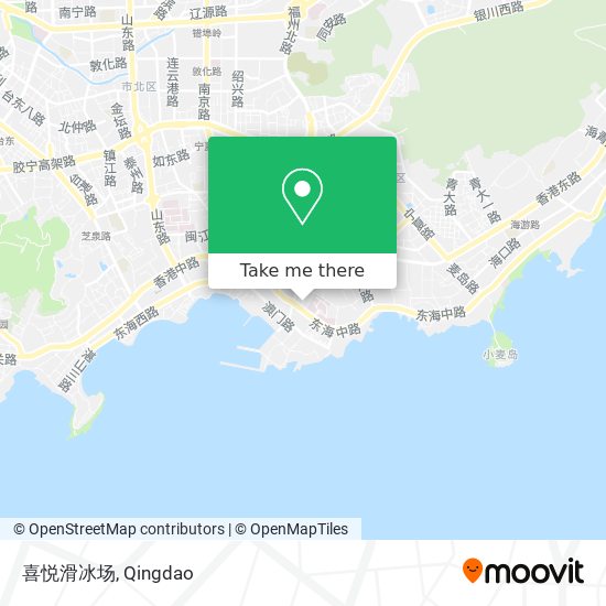 喜悦滑冰场 map