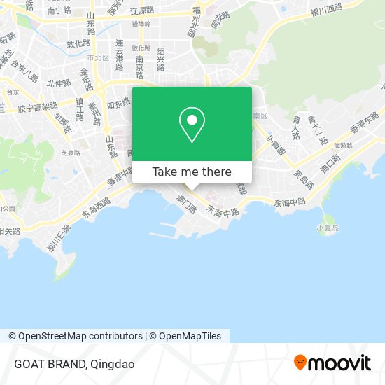 GOAT BRAND map