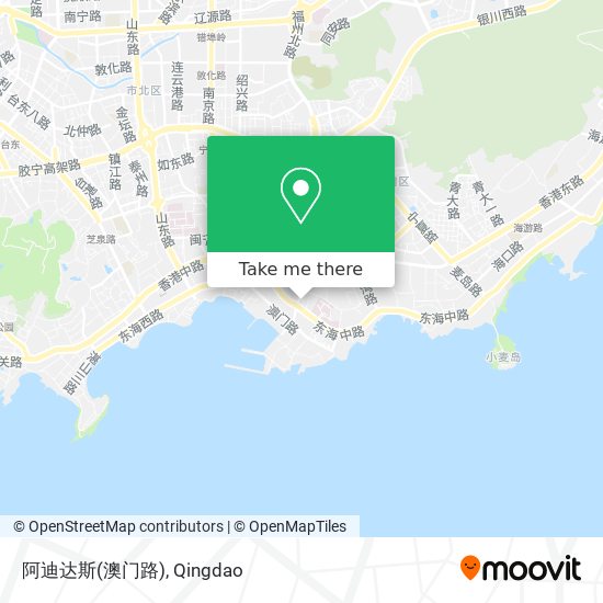 阿迪达斯(澳门路) map
