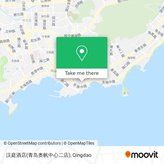 汉庭酒店(青岛奥帆中心二店) map