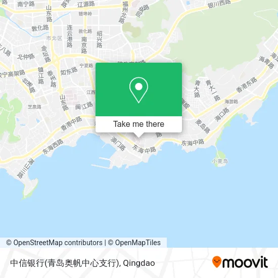 中信银行(青岛奥帆中心支行) map