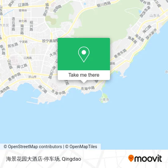 海景花园大酒店-停车场 map