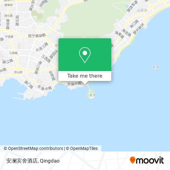 安澜宾舍酒店 map