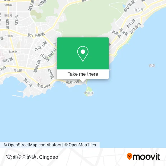 安澜宾舍酒店 map