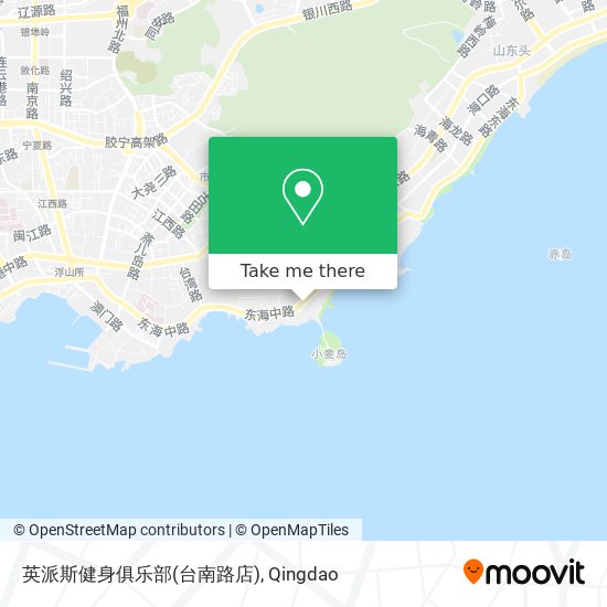 英派斯健身俱乐部(台南路店) map