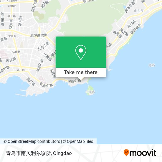 青岛市南贝利尔诊所 map