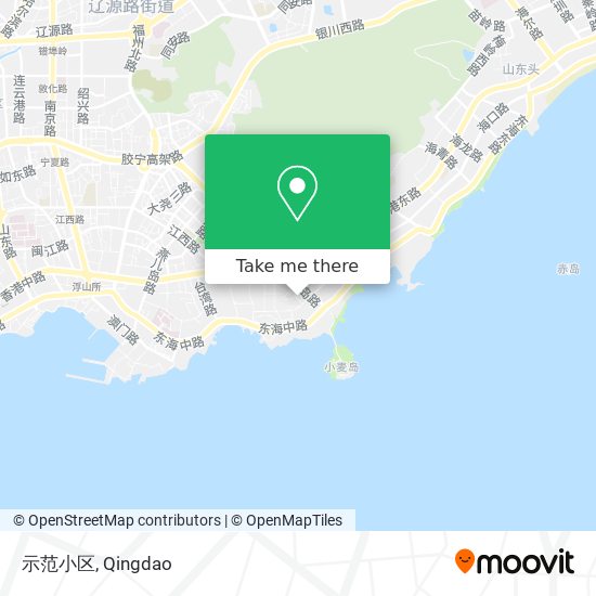 示范小区 map