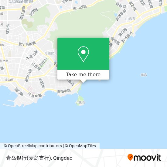 青岛银行(麦岛支行) map