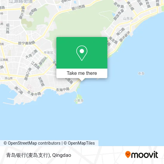 青岛银行(麦岛支行) map
