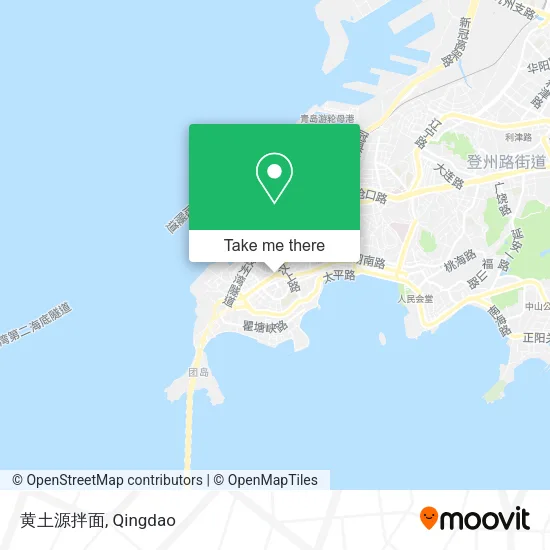 黄土源拌面 map