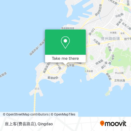 座上客(费县路店) map