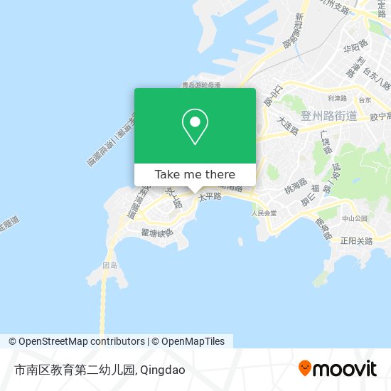 市南区教育第二幼儿园 map