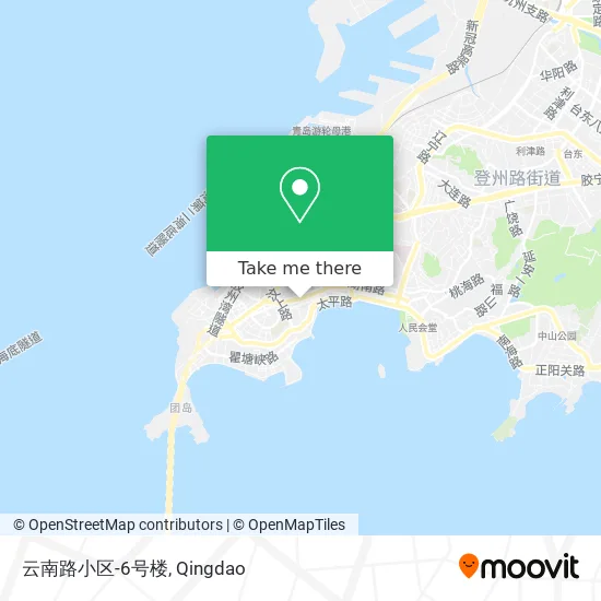 云南路小区-6号楼 map