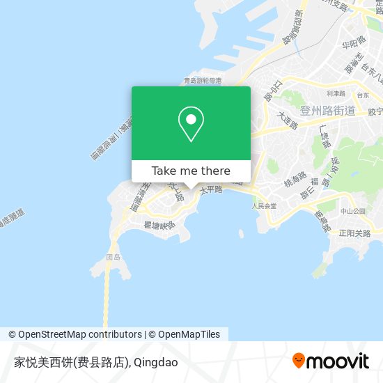 家悦美西饼(费县路店) map