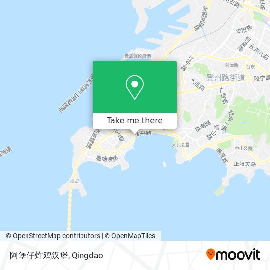 阿堡仔炸鸡汉堡 map
